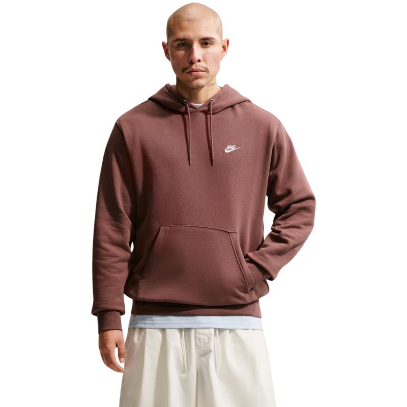 Nike Club BB men's sweatshirt 502 barna pulóver 159643L