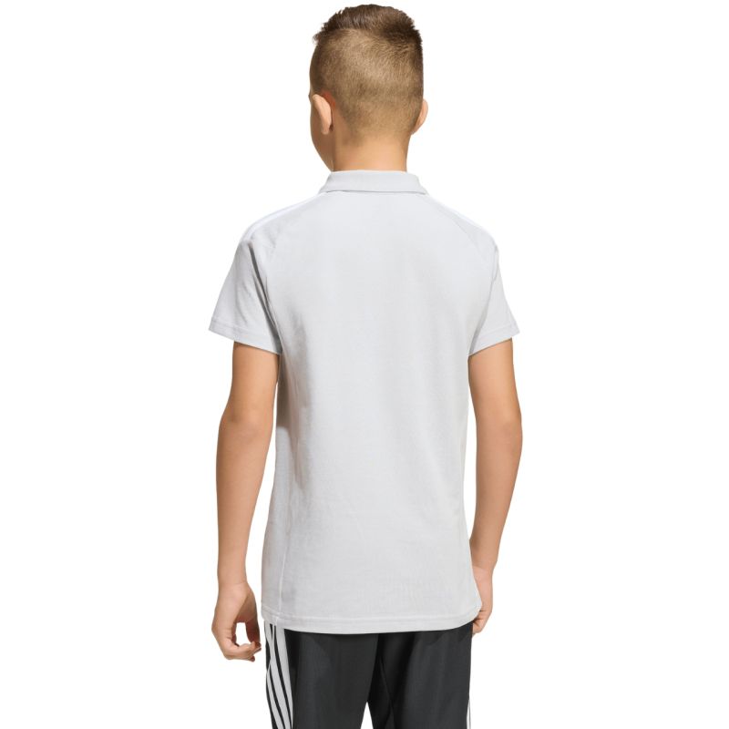 Adidas Tiro 26 League póló for Kids, Grey szürke gyerek galléros póló KF3405