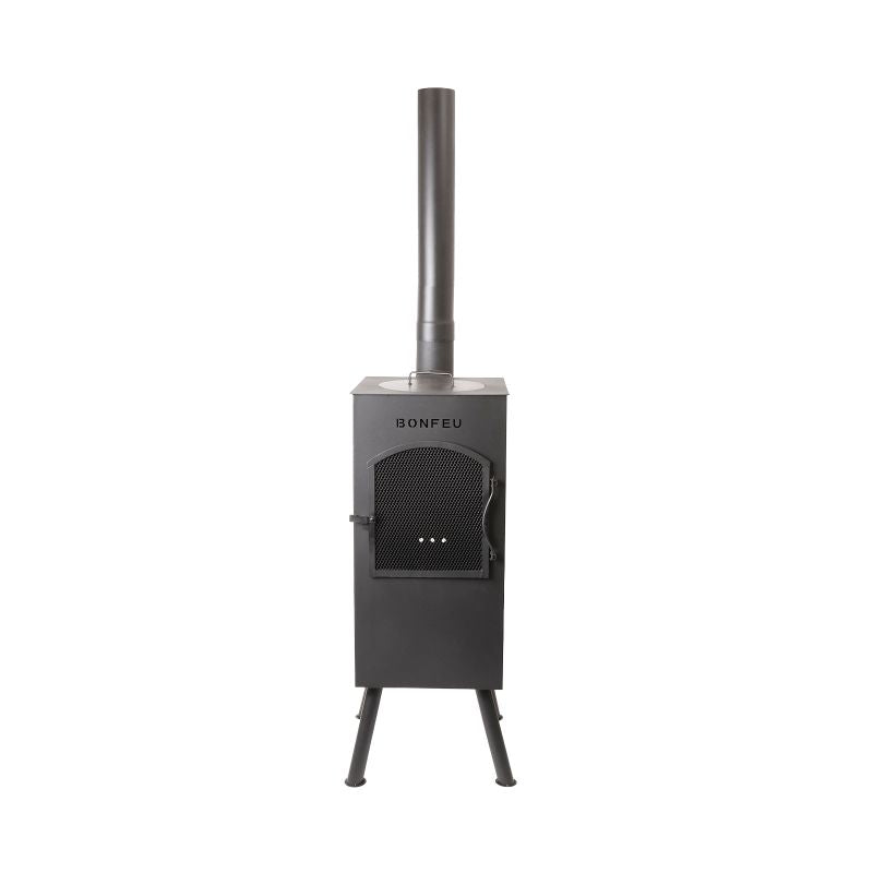 BonFeu BonCarré Garden Fireplace Black fekete hátizsák