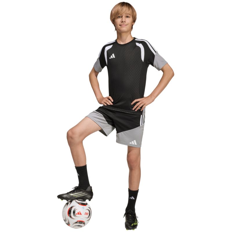 Adidas Tiro 26 Competition Training Kids' black-grey szürke gyerek rövidnadrág KA7655