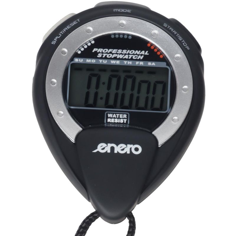 Enero Electronic 1-Time Stopwatch fekete for school, stopwatches