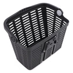 Wozinsky WKR-PK plastic handlebar bicycle basket - black fekete edzőfelszerelés 304004-203977