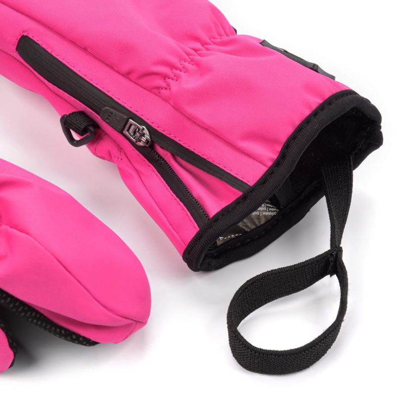 Meteor Juna Winter Gloves XXS pink/black rózsaszín kesztyű 17718