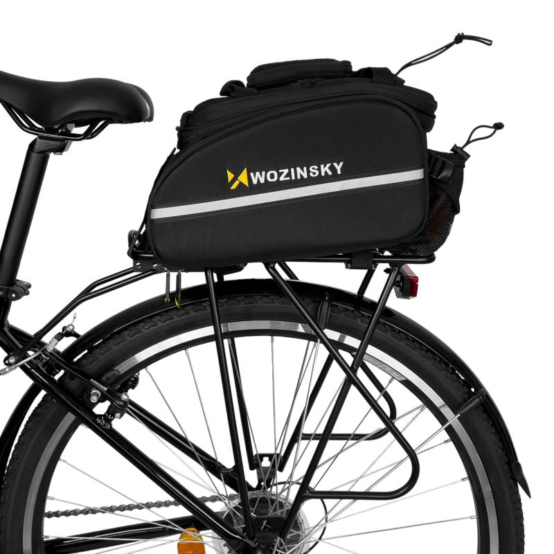 Wozinsky large bike rack 35l + rain cover black ( ) fekete táska 304004-63970