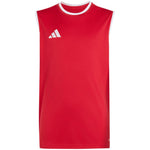Adidas Entrada 26 Sleeveless Jersey Kids' Red piros gyerek póló KB3937
