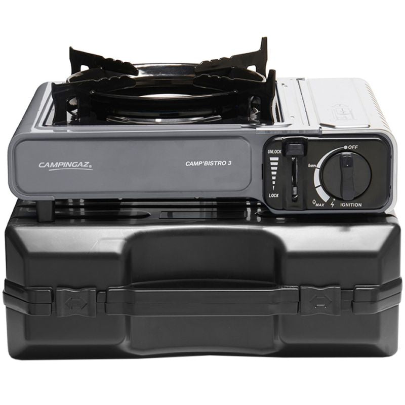 Campingaz Camp Bistro 3 2200 W Gas Stove fekete kabát