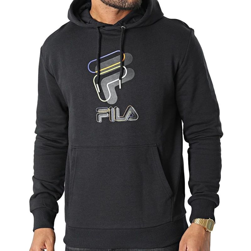Fila Bever Hoody sweatshirt fekete pulóver