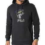 Fila Bever Hoody sweatshirt fekete pulóver