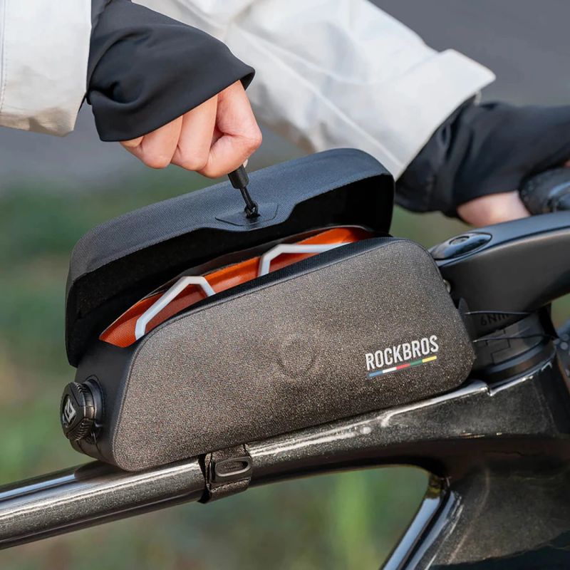 Rockbros AS-134 ROAD TO SKY 0.9L Frame Waterproof - Black 0.9 l táska