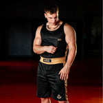 DBX Bushido GOLD training boxing ezüst short
