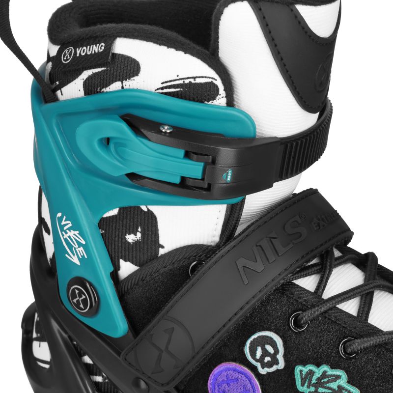 Na2053a Vibe Turquoise Roller Skates Size Xs(29-32) Nils Extreme türkiz görkorcsolya