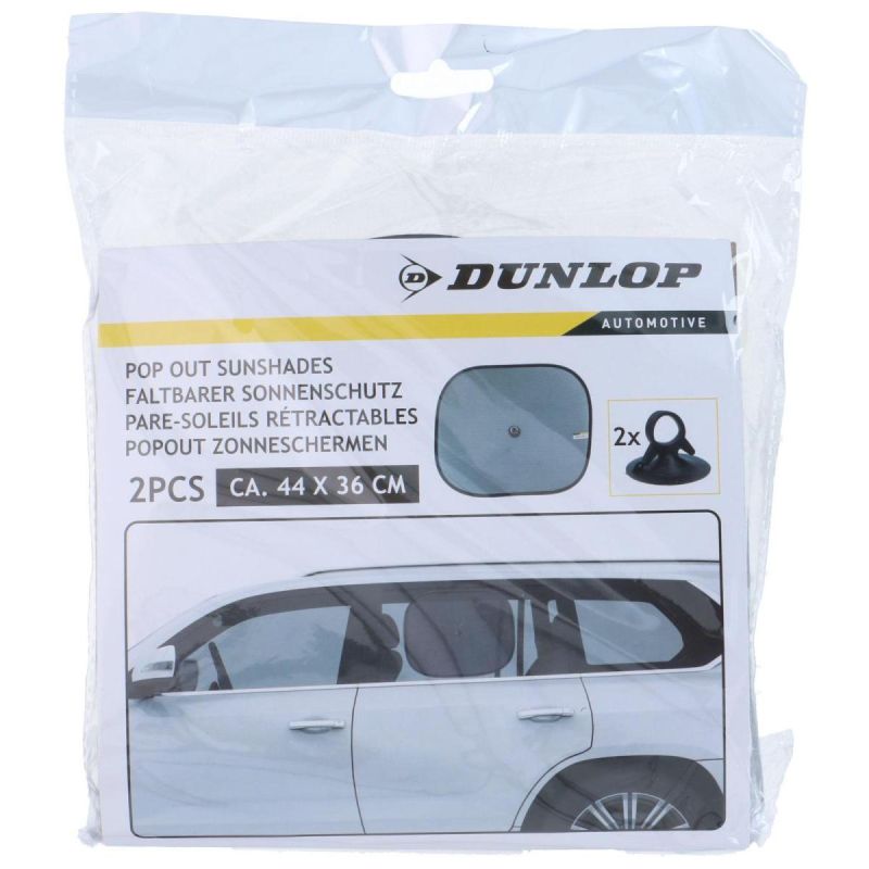 Dunlop Black Sun Visor With Suction Cup 2 Pcs fekete accessories - other GSP-559742