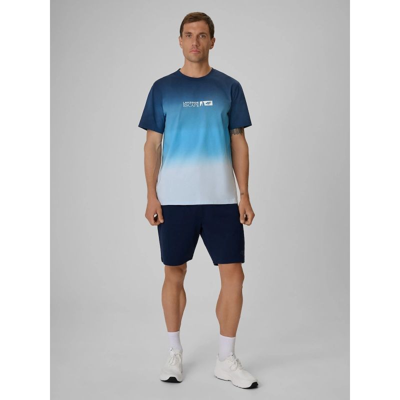 4F Men's regular printed T-shirt póló 4FRSS26TTSHM3995-31S
