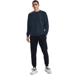 Under Armour Under Armor Rival Fleece Big Logo HD Sweatshirt 1357093 sötétkék pulóver