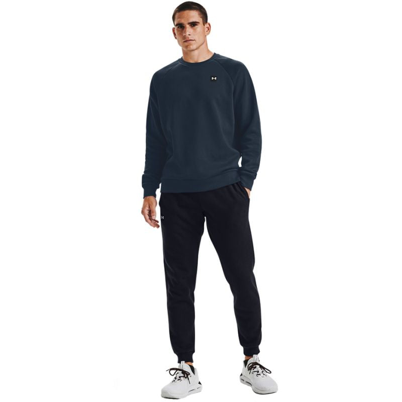 Under Armour Under Armor Rival Fleece Big Logo HD Sweatshirt 1357093 sötétkék pulóver