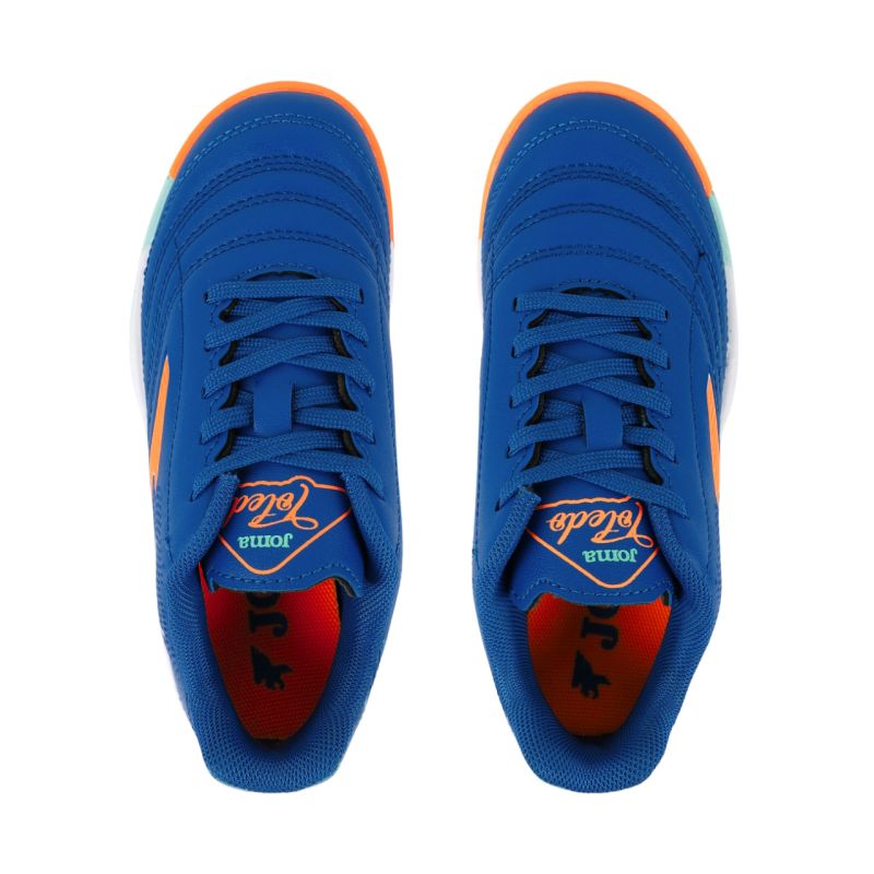 Joma Toledo Indoor 2604 Blue Kids' Soccer kék focicipő TOJW2604IN