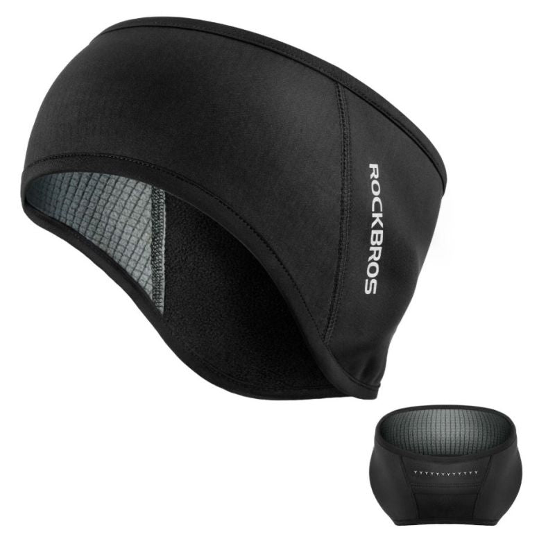 Rockbros insulated headband with opening, fekete karszalag SI47210001001
