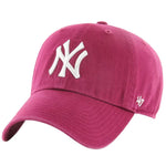 47 Brand New York Yankees Clean Up Cap bordó baseball sapka B-RGW17GWSNL-GX