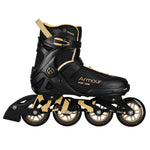 Nils Extreme ARMOUR black and gold roller skates size 41 arany görkorcsolya