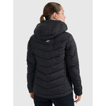 Women's down trekking with Primaloft Silver filling 4FRAW25TDJAF0792-20S szürke kabát
