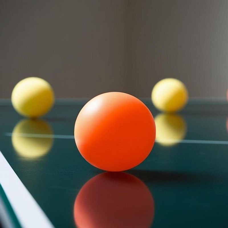 Enero Table Tennis Balls 6 Pcs Orange