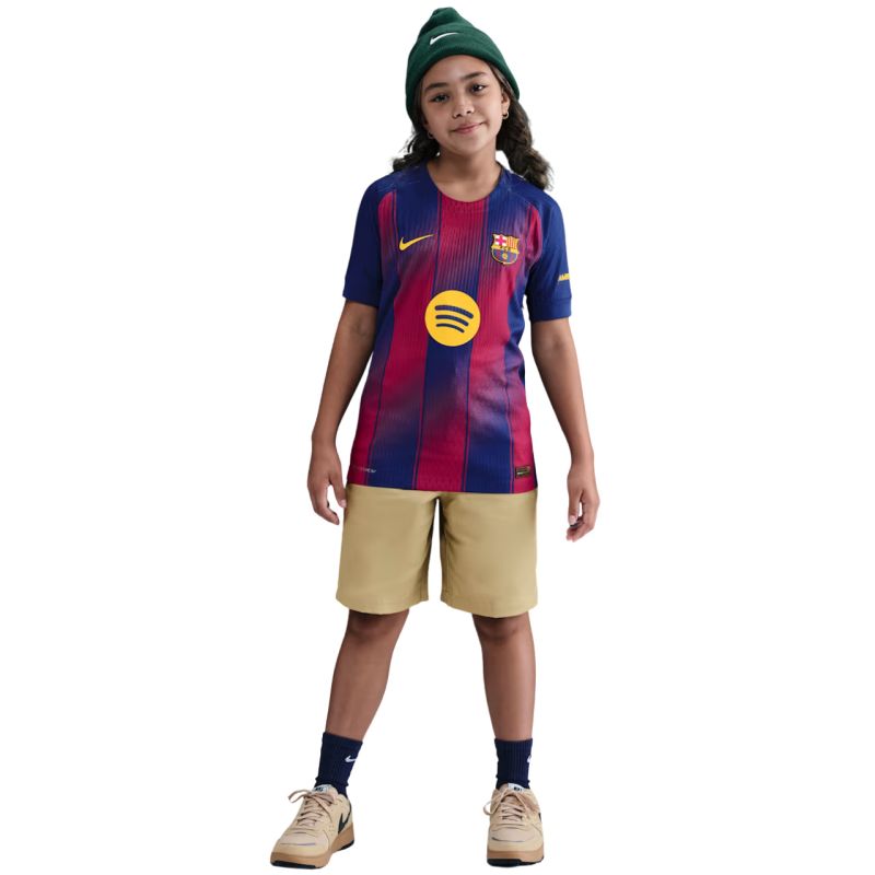 Nike FC Barcelona 2025/26 Match Home Kids' Jersey navy- bordó gyerek póló HJ5216456