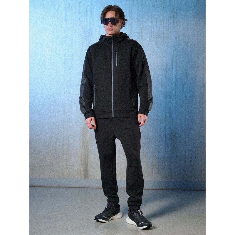 Men's regular hooded sweatshirt 4F