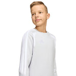 adidas Tiro 26 League Sweat Crew gray kids' sweatshirt KF5823 104cm pulóver