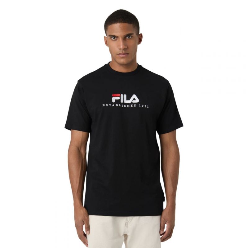 Fila Men's Valsera Regular Logo T-shirt fekete póló