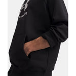 Under Armour Rival Fleece Logo Hoodie – black/white fekete kapucnis pulóver 595960
