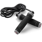 Body Sculpture Jump Rope with Adjustable Rope BK fekete edzőfelszerelés BK725