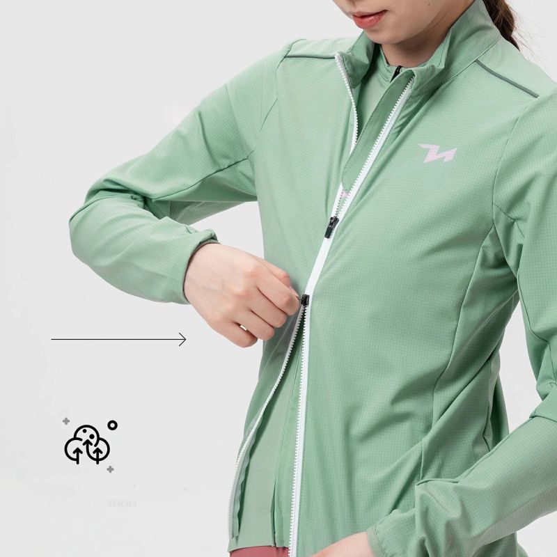 Rockbros TVI M Women's Cycling - Green m \ zielony dzseki 15110021004-211688