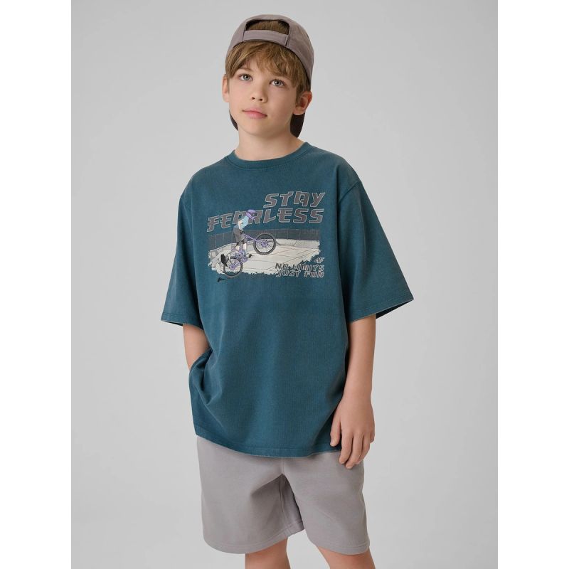4F Boy's cotton T-shirt 158/164 ruházat 4FJRSS26TTSHM4279-46S