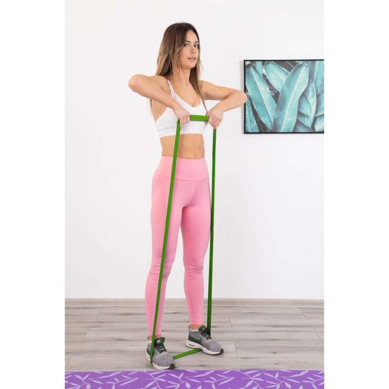 Enero Resistance Band Power Band 25-60kg Green Fit zöld training equipment, socks tapes