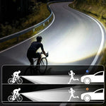 Rockbros Front Bike Light 950lm with Removable USB-C Battery - fekete kiegészítő 304004-211803