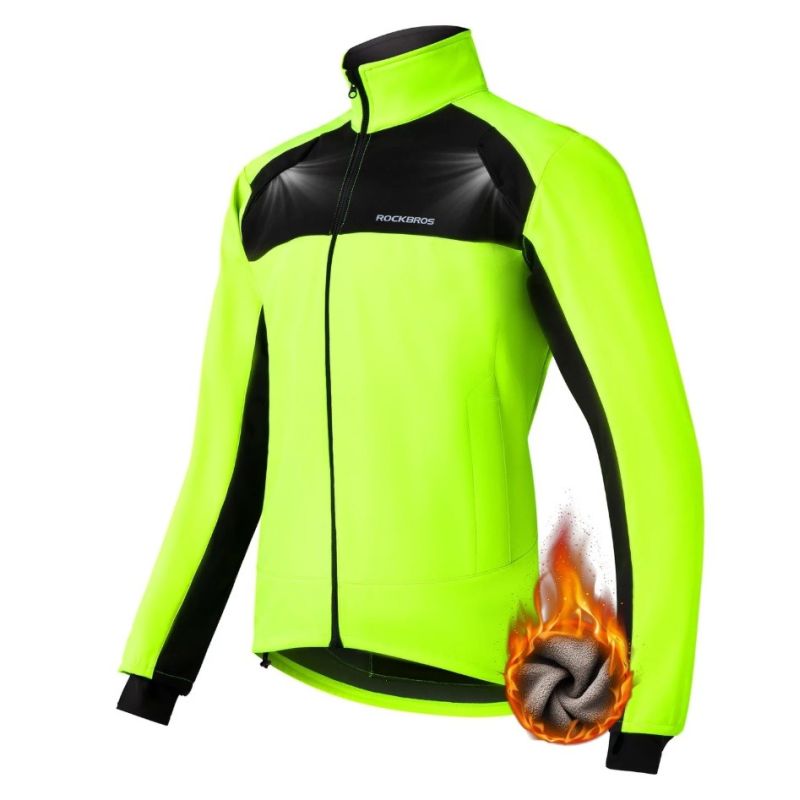 Rockbros men's -fluorescent fekete dzseki