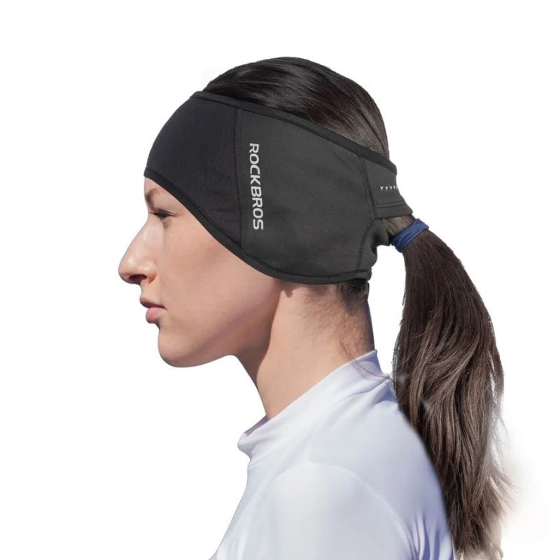Rockbros insulated headband with opening, fekete karszalag SI47210001001