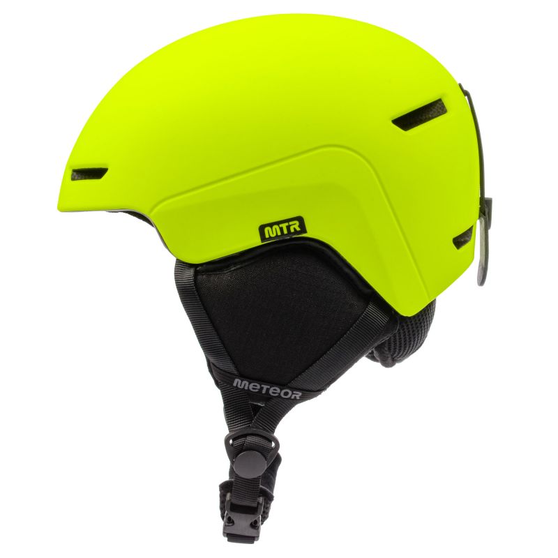 Meteor Avalo S Ski Helmet 53-55 cm Neon Yellow uniw helmets