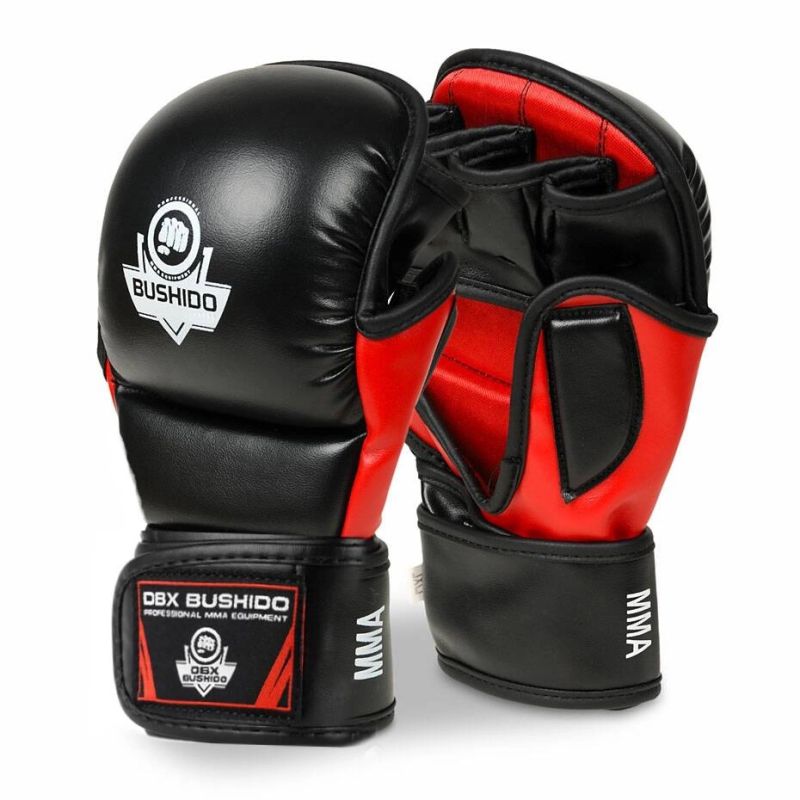 DBX Bushido MMAsparring gloves L/XL - Phantom - Valor Series | piros ruházat MMA-Phantom-Red-L/XL