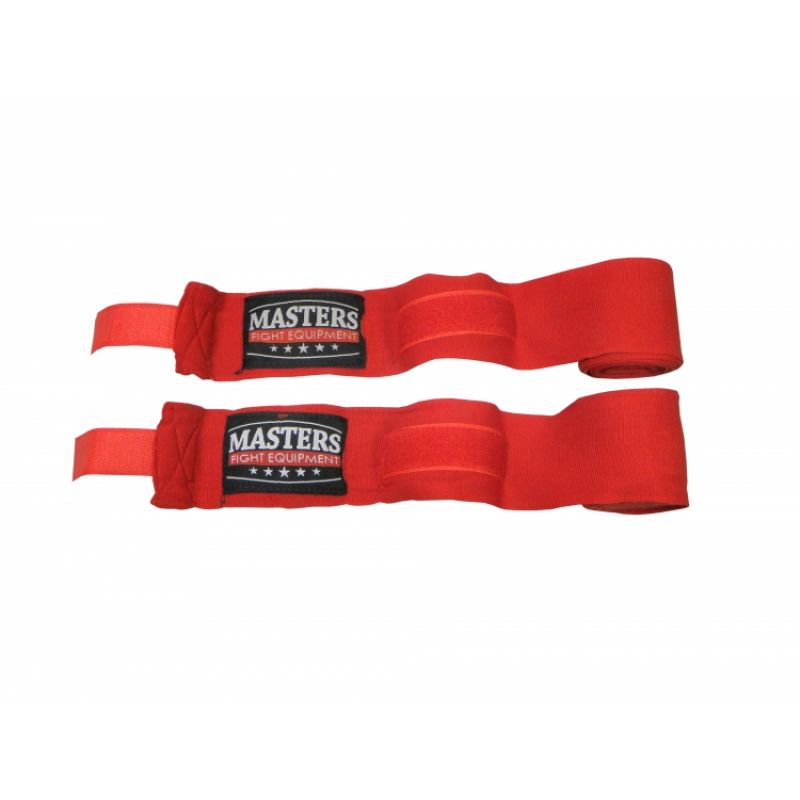 MASTERS FIGHT EQUIPMENT Elastic boxing bandages - BBE-3.5 fekete edzőfelszerelés 13355-02