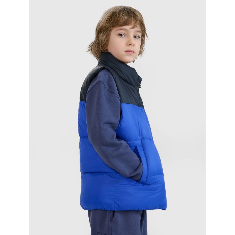 4f Boy's down vest with synthetic filling 4FJWSS25TVJAM208-36S Kiegészítő