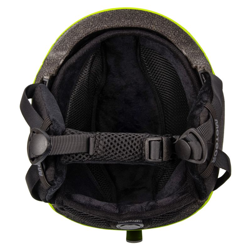 Meteor Avalo S Ski Helmet 53-55 cm Neon Yellow uniw helmets