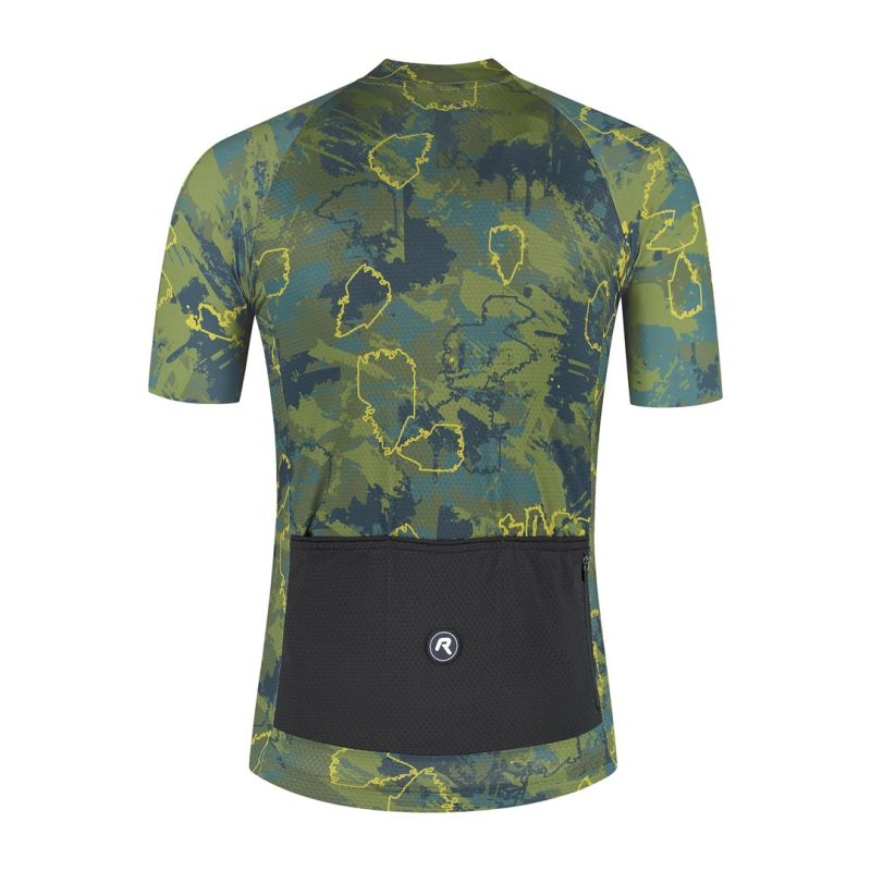 Rogelli ESSENTIAL GRAPHIC II T-shirt green/ 4XL kék póló