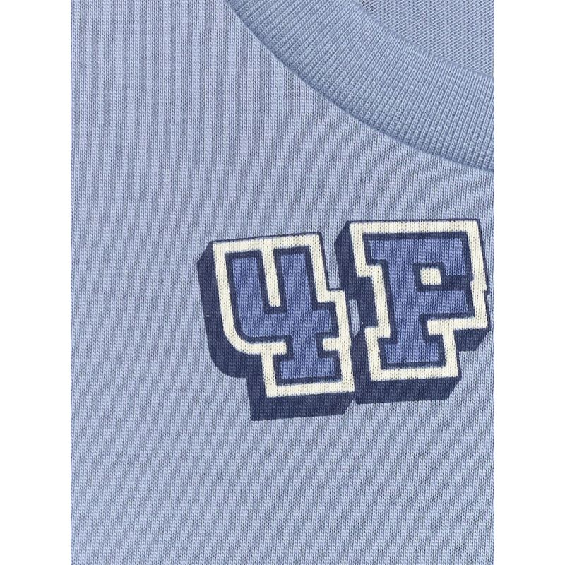 Boy's regular printed T-shirt 4F 4FJRSS26TTSHM3466-32A shirts