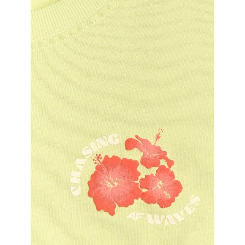 4f Women's oversize printed T- 4FRSS25TTSHF3160-73S Ruházat n/a