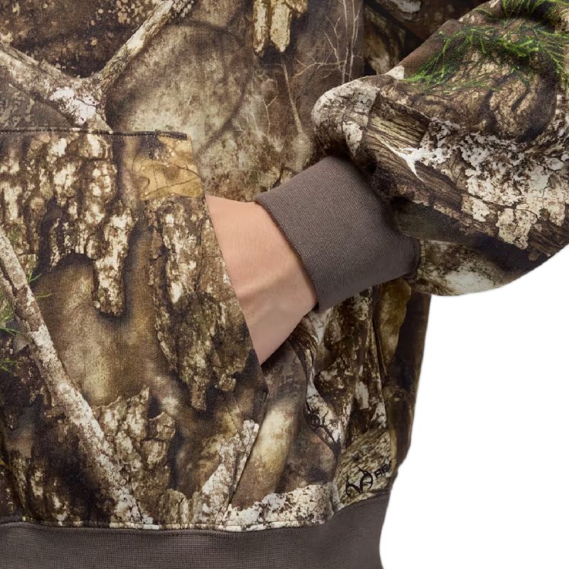 AIR Jordan Men's Brooklyn Realtree Fleece Hoodie Medium - oliva pulóver