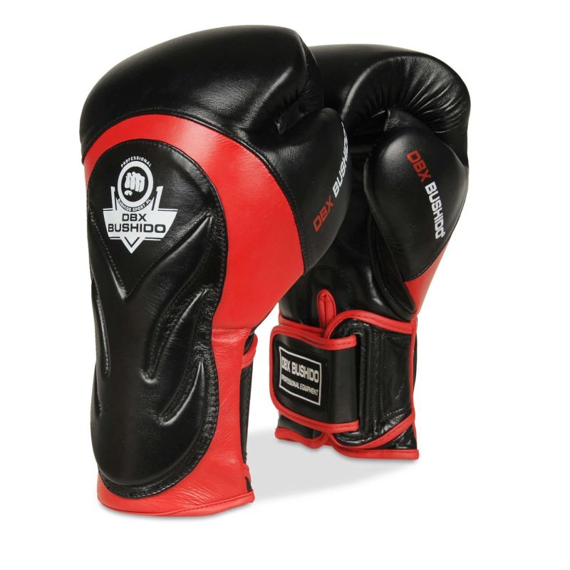 DBX Bushido 10oz Boxing Gloves - Blaze Red - Legacy Series piros kesztyű