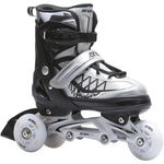 Enero Pro Roller Skates-Roller Skates-Ice Skating 4in1 Led 26-29 Gray szürke skates, roller skates