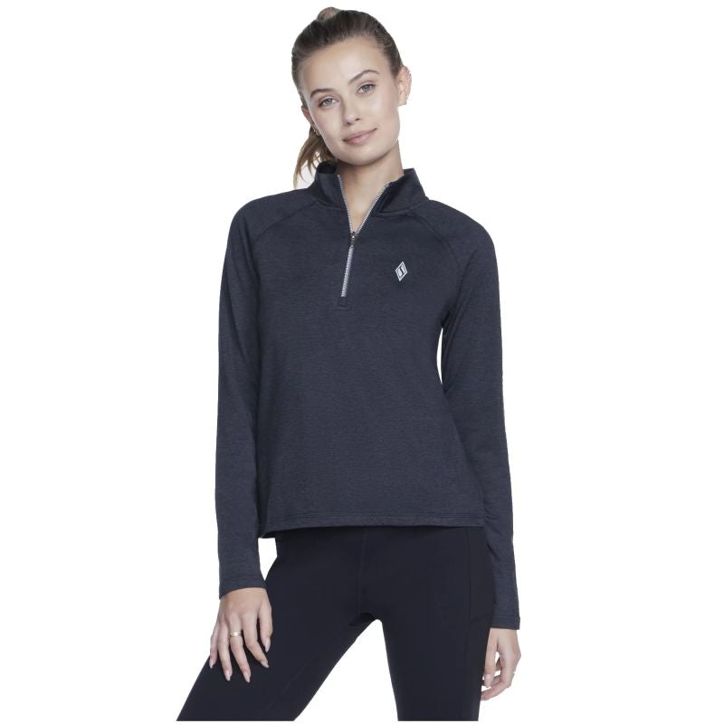 Skechers Skech-Knits Ultra Go 1/4 Zip Black