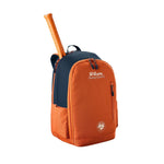 Wilson Roland Garros 2026 Team Backpack Orange- sötétkék hátizsák
